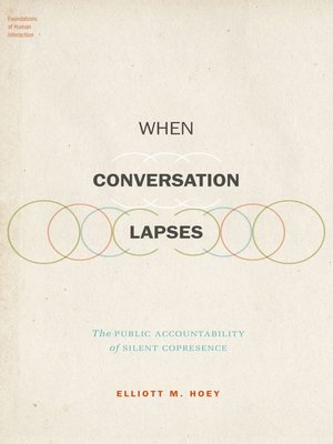 cover image of When Conversation Lapses